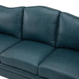 Flavio 81" Genuine Leather Sofa