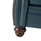 Flavio 81" Genuine Leather Sofa