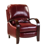 Melisa Genuine Leather Manual Recliner
