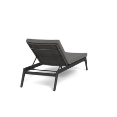 Shop Harbour Loop Sun Lounge (Aluminum Asteroid / Cast Slate / Wicker Grey)