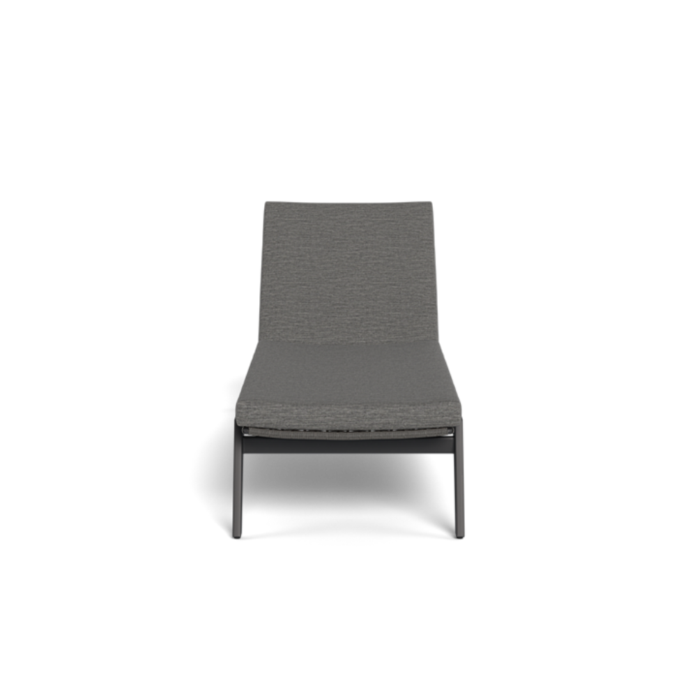 Shop Harbour Loop Sun Lounge (Aluminum Asteroid / Cast Slate / Wicker Grey)