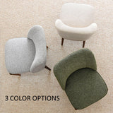 London Upholstered Solid Wood Full Back Dining Chair (Set of 4)