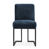 Mason Modern Metal Frame Upholstered Dining Chair (Set of 2)