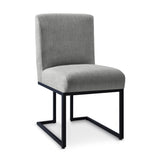 Mason Modern Metal Frame Upholstered Dining Chair (Set of 2)