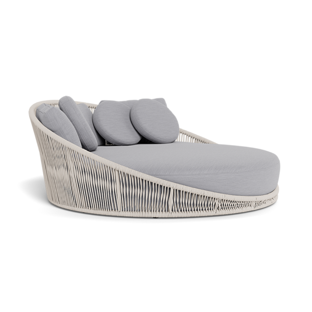 Maui Daybed (Rope Shell / Panama Cloud / Aluminum Taupe)