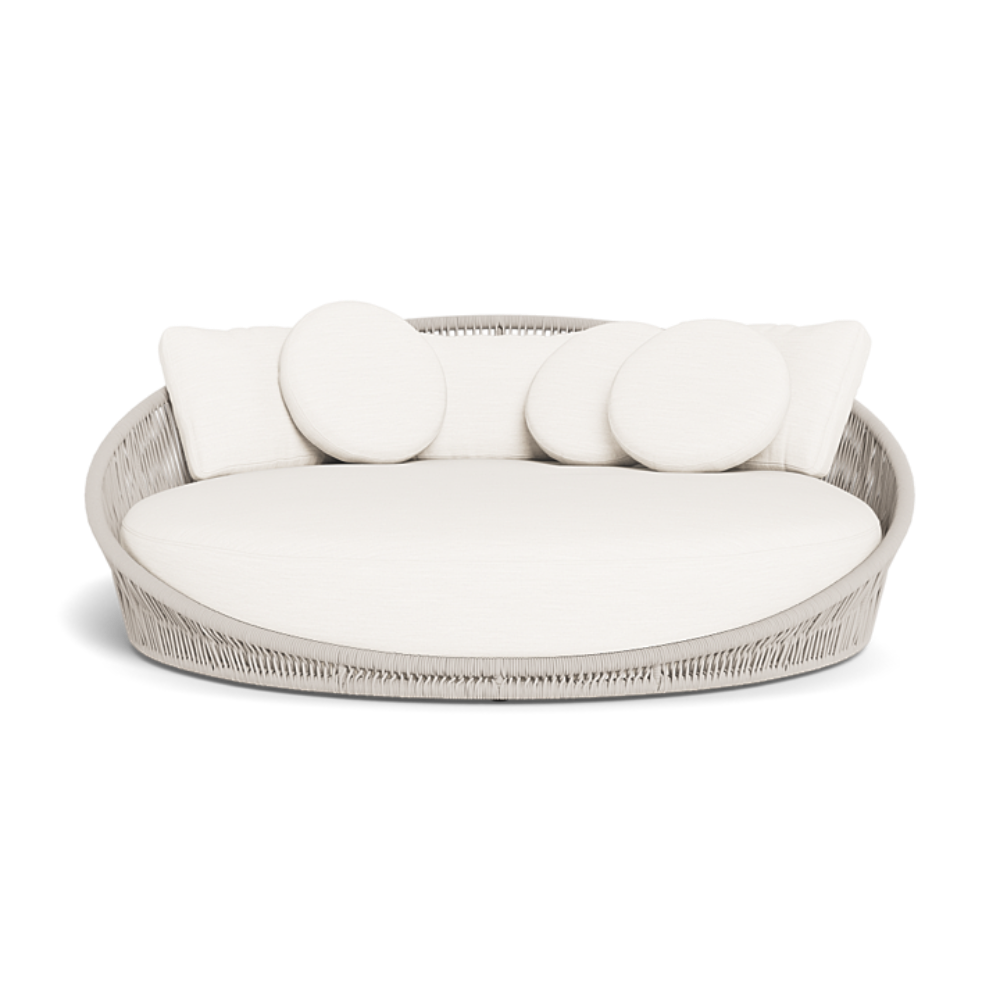 Maui Daybed (Rope Shell / Panama Blanco / Aluminum Taupe)