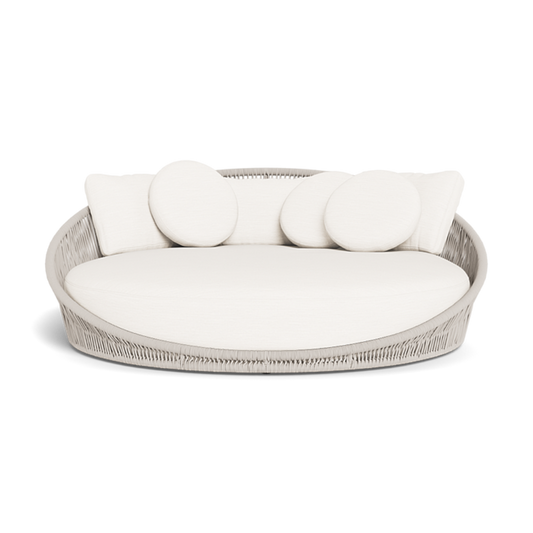 Maui Daybed (Rope Shell / Panama Blanco / Aluminum Taupe)