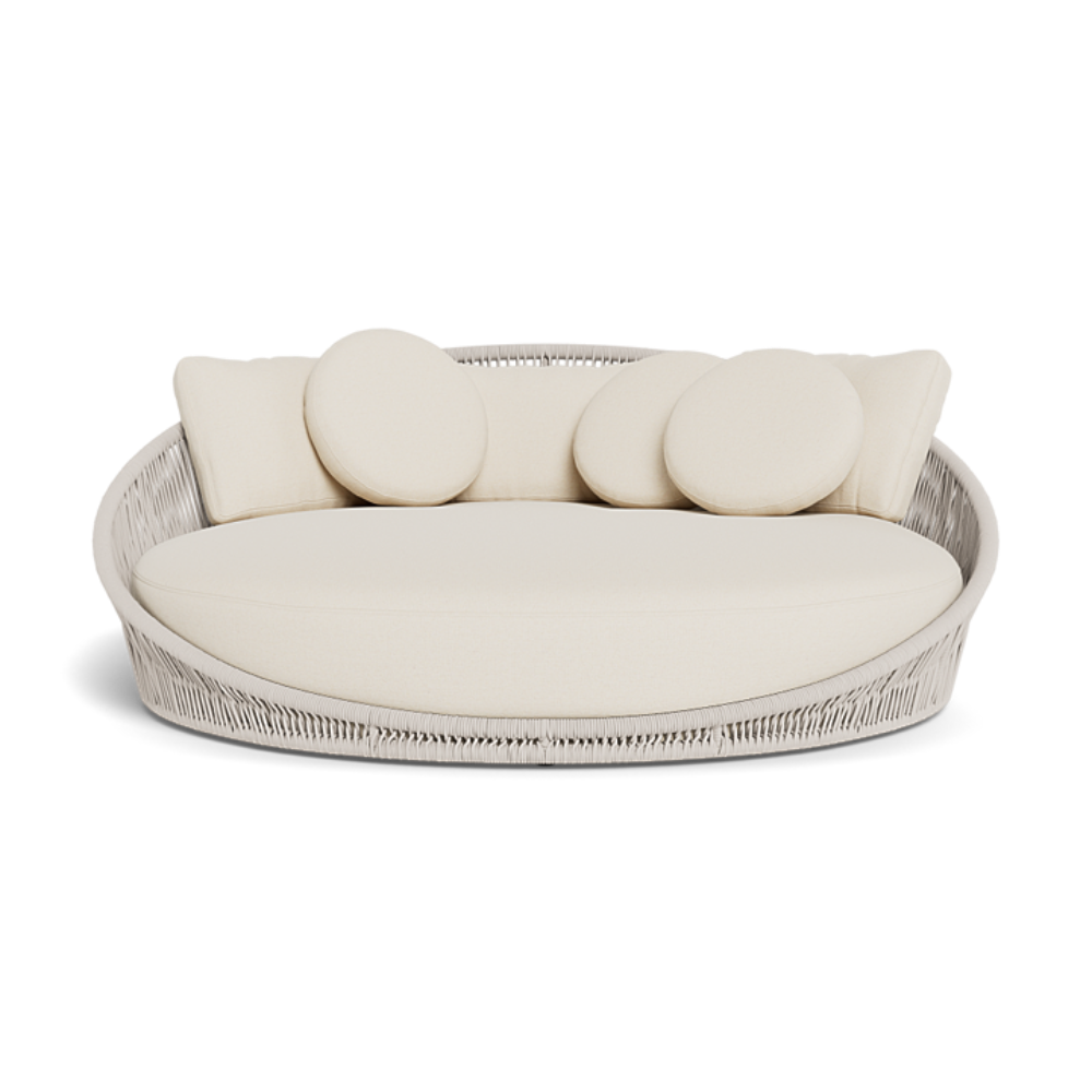 Maui Daybed (Rope Shell / Siesta Ivory / Aluminum Taupe)