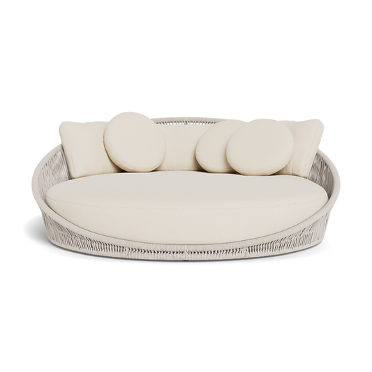 Maui Daybed (Rope Shell / Siesta Ivory / Aluminum Taupe)