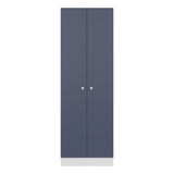 Tuhome Lambardi Tall Multistorage Cabinet with Double Door Design, Five Deep Interior Shelves, Freestanding Vertical Storage Solution for Kitchens, Laundry Rooms, Bedrooms or Utility Areas to Maximize Home Organization