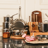Mauviel M'COOK 5-Ply 7-Piece Cookware Set With Cast Stainless Steel Handles