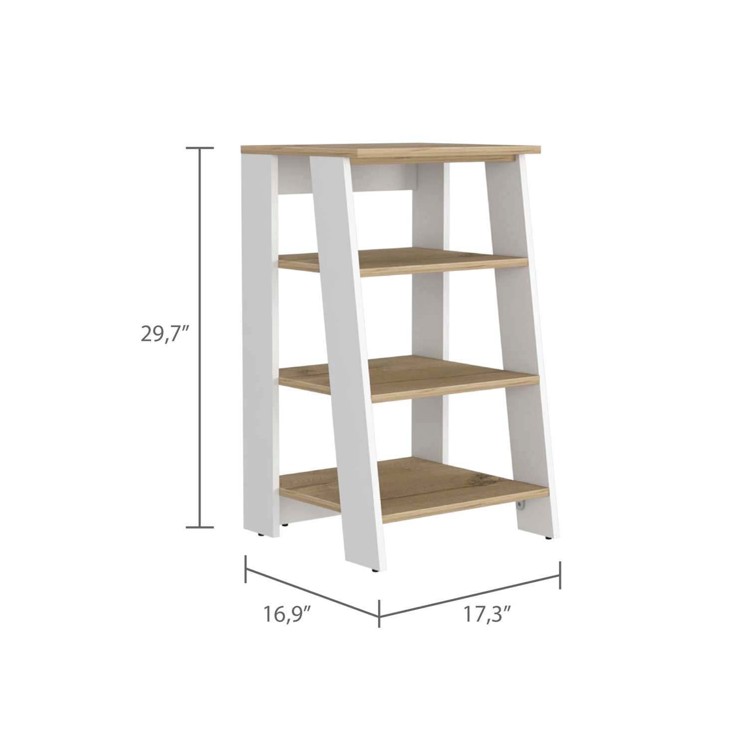 Colyn Linen Cabinet, Four Shelves, Vertical