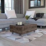 Tuhome Gambia Modern Lift-Top Coffee Table with Hidden Storage, Multi-Function Center Table, Ideal for Living Room, Stylish and Functional Design