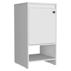 Bravos Bathroom Vanity, Sink, Two Shelves, Single Door Cabinet