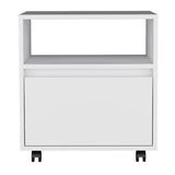 Austin Nightstand, Casters, Single Drawer
