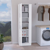 Lilo Storage Cabinet, Dark Walnut
