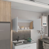 Napoles 39" W Double Door Wall Cabinet