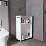 Wiley Storage Cart with Smooth-Rolling Casters, Multipurpose Organizer with Open Shelves, Compact and Mobile Design for Flexible Storage in Kitchens, Offices, or Bathrooms