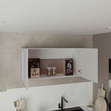 Wall Cabinet Zurich, Two Doors, Large Drawer