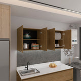 Portofino 150 Wall Cabinet, Dishes Cabinet