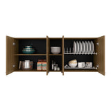 Portofino 150 Wall Cabinet, Dishes Cabinet