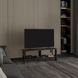 Navia 47" Wide TV Stand with Two Spacious Shelves for Living Room, Bedroom or Entertainment Spaces, Modern Media Console for TVs up to 54", Compact Storage Unit for Home, Office or Studio