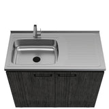 Napoles 2 Utility Sink with Cabinet
