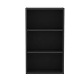 TUHOME Eco 36" High Open 3-Tier Wall Cabinet with Vertical Shelves, Modern Wall-Mounted Storage Unit for Bedroom, Office, Living Room or Garage, Compact Cube Shelf Organizer for Books, Décor, Toiletries and Everyday Essentials