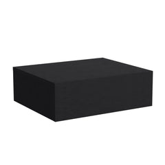 DEPOT E-SHOP Ivor Floating Nightstand, Modern Wall-Mounted Bedside Shelf with Drawer, Black