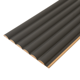 Flexible MDF Wall Panel - Textured Surface for Noise Reduction, Premium Finish, Honey Oak Color, 0.35" Depth, 8.09" Width, 108.27" Height, Easy Installation