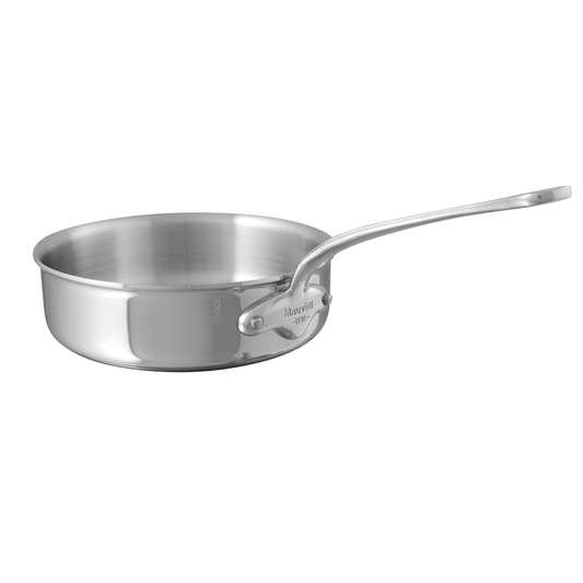 Mauviel M'Urban 4 Tri-Ply Saute Pan With Cast Stainless Steel Handle, 3-Qt