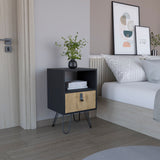 Huna Tall Nightstand