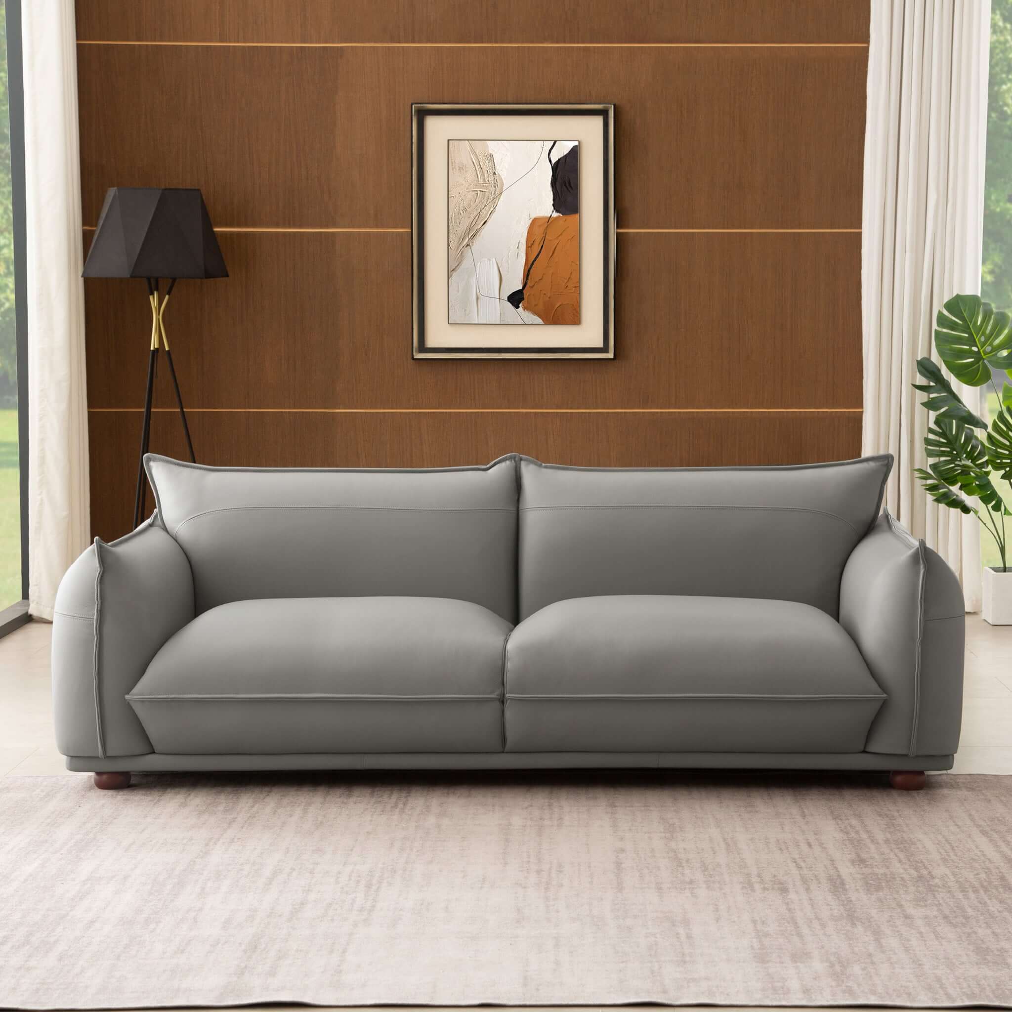 Emma Mid Century Modern Luxury  Sofa