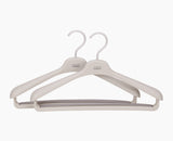 Orderly™ Set of 2 Ecru Suit & Coat Hangers