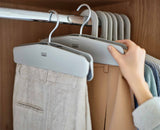Orderly™ Easy-grip Set of 2 Ecru Skirt & Trouser Hangers