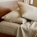 Melange Bamboo Pillowcases - Sand