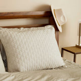 Melange Bamboo Standard Shams 2 Pack - Sand