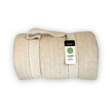 Melange Bamboo Cotton Quilted Coverlet - Sand