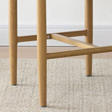 Melbourne 24" Boucle Counter Stool with Arms (Set of 3)
