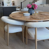 Melbourne Modern Boucle Upholstered Dining Chair (Set of 4)