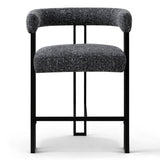 Mia 24" Modern Tweed Counter Stool with Arms (1-piece)
