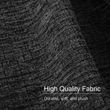 Mia 24" Modern Gold Chenille Counter Stool with Arms (Set of 2)