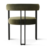 Mia Velvet Dining Chair with Arms (Set of 4)