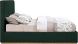 Monaco Contemporary Bed with Solid Wood Frame and Elegant Boucle Fabric for Modern Bedrooms