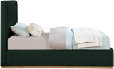 Monaco Contemporary Bed with Solid Wood Frame and Elegant Boucle Fabric for Modern Bedrooms