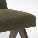 Morgan Mid Century Modern Upholstered Dining Chair (Set of 2)