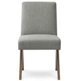 Morgan Mid Century Modern Upholstered Dining Chair (Set of 2)