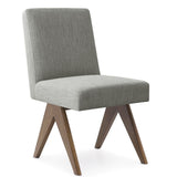 Morgan Mid Century Modern Upholstered Dining Chair (Set of 2)