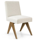Morgan Mid-Century Upholstered Dining Chair (Set of 2)