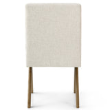 Morgan Mid-Century Upholstered Dining Chair (Set of 2)